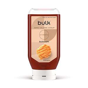 Bulk Zero Calorie Syrup Sugar Free Butterscotch 400 ml £3.94 / £3.35 Subscribe & Save @ Amazon