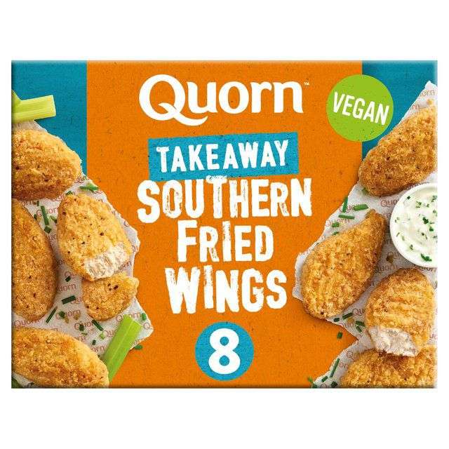 Quorn Takeaway Crunchy Strips/Southern Fried Wings 8Pk (Instore Grimsby)