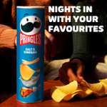 Pringles Salt & Vinegar Sharing Crisps 185g (£1.43 / £1.28 Max S&S)