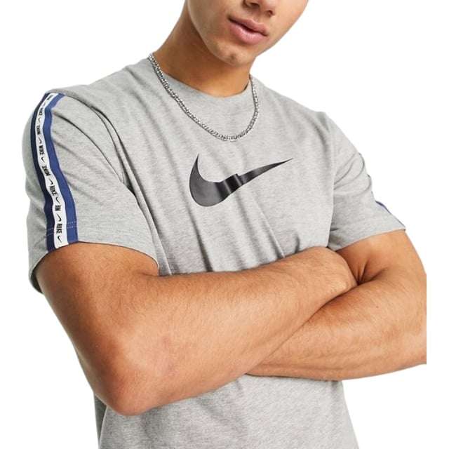 Nike Repeat Crew Neck Men's T-Shirt In Grey w/Code