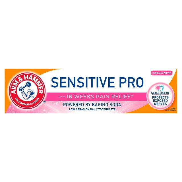 Arm & Hammer Sensitive Pro toothpaste - £1.50 @ Sainsbury's