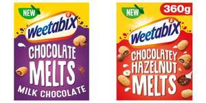 Weetabix Melts Milk Chocolate/Hazelnut 360g - £1.75 @ Iceland