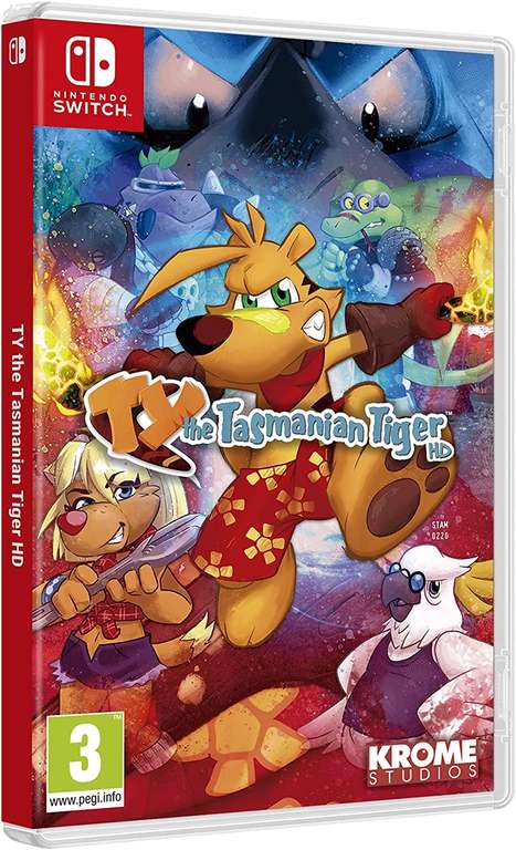 Nintendo Switch Game - TY The Tasmanian Tiger HD - £12.99 Click & Collect @ Smyths Toystore