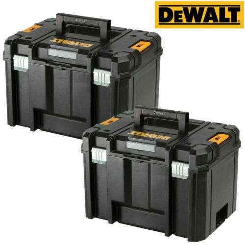 Dewalt DWST1-71195 TSTAK VI Deep Tool Storage Case Heavy Duty 23L - Twin Pack with code sold by tools4trade