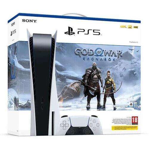 Sony PS5 BluRay Disc Edition Console Ragnarok Bundle £494.99 with code (UK Mainland) at a1_tech_deals ebay