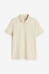 Men’s Slim Fit Cotton Polo Shirt (Beige / Sizes XS-XXL) - W/Code for Members / Free C&C