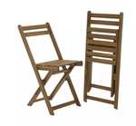 2 Seater Folding Wooden Garden Bistro Set - Brown 1/2 price at £50 + Free collection @ Argos
