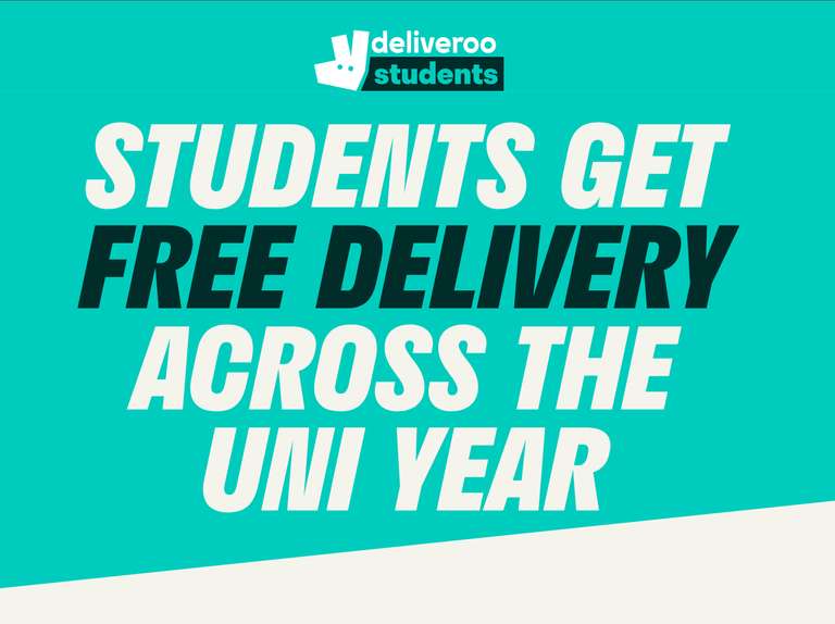 Students get free delivery across the Uni year (Min Spends Apply by Shop)