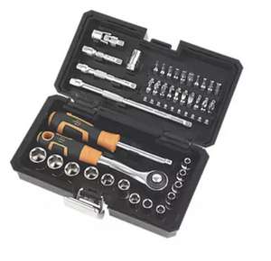 Magnusson 40 Piece 1/4” Drive Socket Set - £22.99 with free click and collect from Screwfix