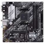 ASUS PRIME B550M-A WIFI II, AMD B550, AM4, Micro ATX, 4 DDR4, VGA, DVI, HDMI, Wi-Fi, PCIe4, 2x M.2