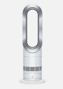 Refurbished Dyson Hot + Cool AM09 White/Silver Fan Heater - Refurbished with code Dyson outlet