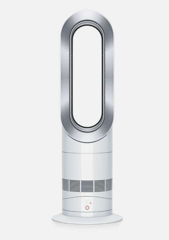 Refurbished Dyson Hot + Cool AM09 White/Silver Fan Heater - Refurbished with code Dyson outlet