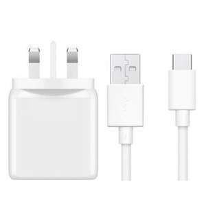 Oppo Accessory Fast Charge (1.8A) Plug and Oppo D307 Type-C Cable Bundle