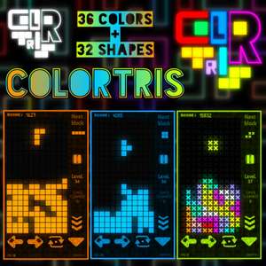 ColorTris - Full Tetris Game PC (FREE) @ Itch.io