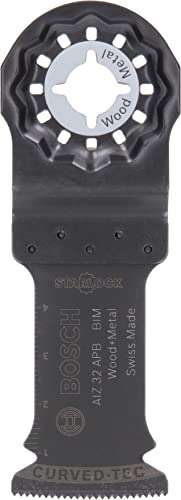 Bosch Accessories 1x Starlock BIM Plunge Cut Blade AIZ 32 APB Wood and ...