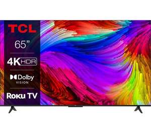 TCL 65RP630K 65" Smart 4K Ultra HD HDR LED TV £399 with code + £10 delivery = £409 @ Currys
