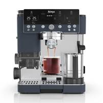 Ninja Luxe Café Premier Espresso Machine (Cyber Space/Gun Metal) - Certified Refurb [ES601UK] - Sold by Ninjakitchen - With Code