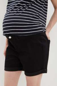 Dorothy Perkins Maternity Under Bump Denim Boy Shorts size 10