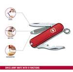 Victorinox Rally Swiss Army Knife Small, Multi Tool, 9 Functions, Bottle Opener, Screwdriver, Red