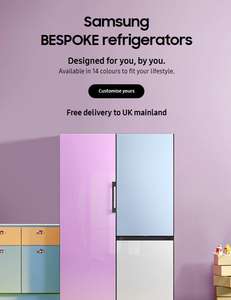 Save £140 on Limited edition Bespoke Jubilee fridge freezer with code @ Samsung