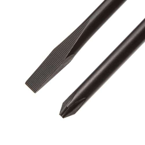 TEKTON High-Torque Black Oxide Long Blade Screwdriver Set, 6-Piece (1-3, 3/16-5/16 in.) DRV41222
