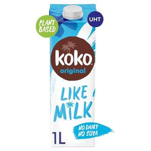 Koko Dairy Free Original Long Life UHT Milk Alternative - 1L