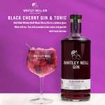 Whitley Neill Handcrafted Black Cherry Gin 43% ABV 70cl £18 @ Sainsbury's