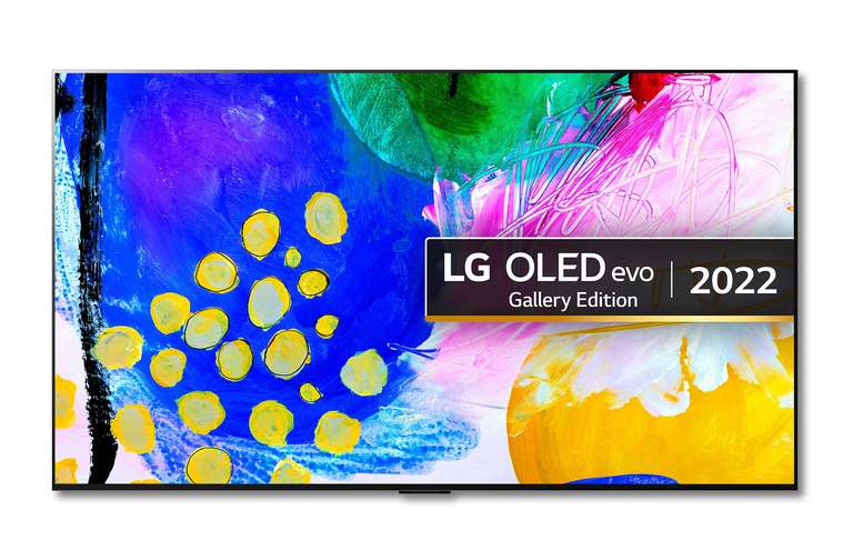 LG OLED65G26LA 65 inch OLED Evo 4K Ultra HD HDR Smart TV Freeview Play Freesat + LG GX Soundbar + Sub £1,999 @ Richer Sounds