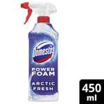 Domestos Power Foam Arctic Fresh Toilet & Bathroom Cleaner Spray - £1.89 / £1.69 S&S