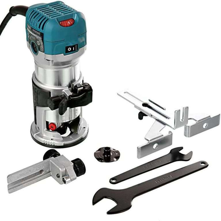 MAKITA RT0700CX4 240v Router / Trimmer - 1/4" collet - £55.37 with code + 10x Nectar Points for Selected Users @ howetoolsltd / ebay