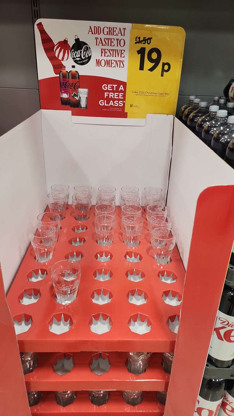 Coca Cola Glass - Stoke