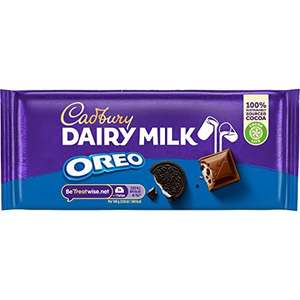 Cadbury Dairy Milk Oreo 120 g - £1 (Min order 4) @ Amazon