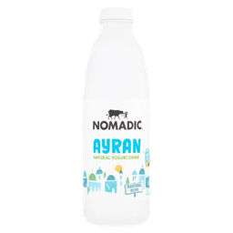 Nomadic Ayran Natural Yogurt Drink 1L £1 @ Asda