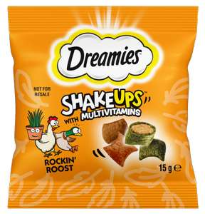 Free sample of new Dreamies ShakeUps for cats