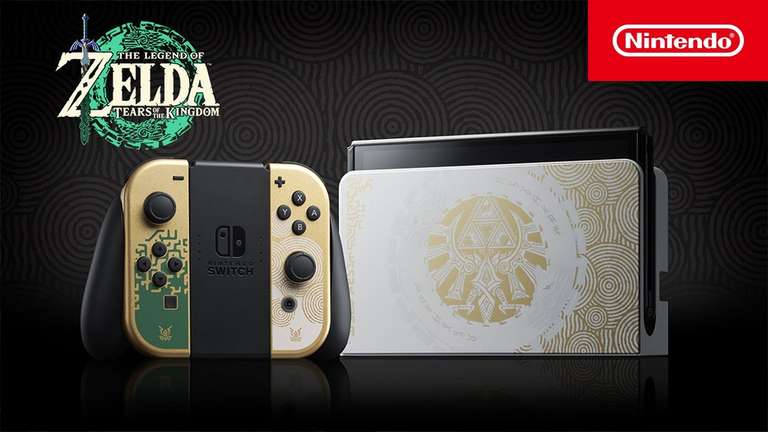 Nintendo Switch OLED Console Zelda: Tears of the Kingdom Limited Edition (Switch) plus 2999 reward points