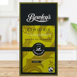 100 Bewley’s Coffee Pods Espresso, Americano, Columbia or Ethioria Nespresso Best Before 14/09/2022 £6.99 + £1 delivery @ Discount Dragon