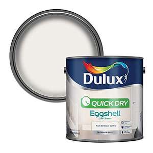 Dulux brilliant white eggshell 2.5L