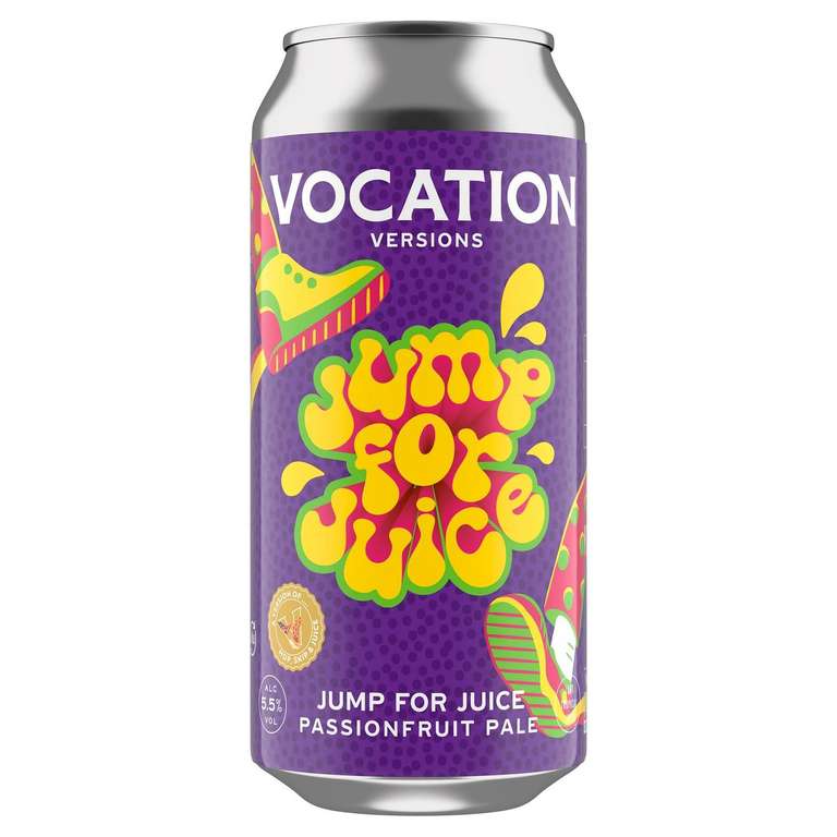Vocation Jump For Juice 440ml 5.5% pale ale for £2 at Sainsbury's Wandsworth Southside
