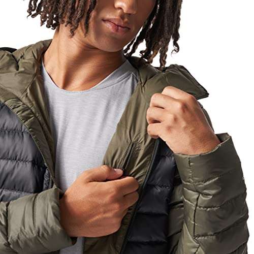 THE NORTH FACE - Men's Resolve Down Hoodie, New Taupe Green/Black sizes S - L £72 @ Amazon