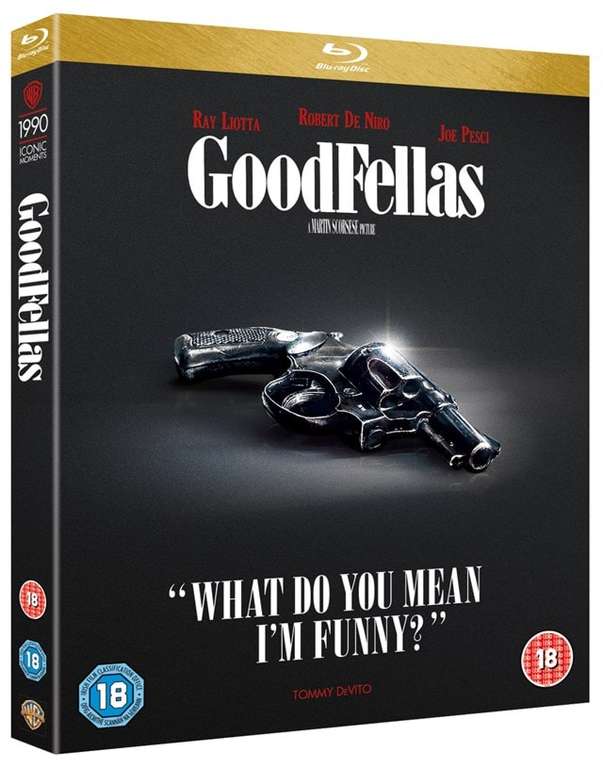 Goodfellas (HMV Exclusive) Blu-ray £3.99 with code + Free Collection (Others Available eg Scarface / Blues Brothers / 2001 + more) @ HMV