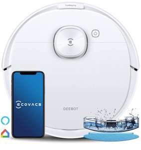 Ecovacs DEEBOT N8 Robot Vacuum Cleaner & Mop 2300PA, dToF Laser Detection, Floor Mapping - Sold by Ecovacs @ Amazon £249.98
