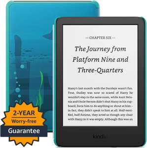 Kindle Kids (2022) with free case, 1 year Amazon Kids+ subscription and 2 year worry-free warranty £84.99 @ Amazon