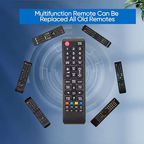 Universal Remote Control For Samsung Remote Control TV 3D LCD LED, Smart TV Remote Control For Samsung Tv - Sold by QUINTEN / FBA