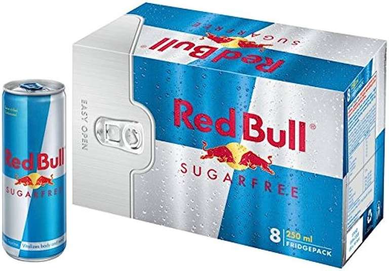 Red Bull sugar free (8 x 250ml) £4.25 @ Tesco Mawney Road, Romford