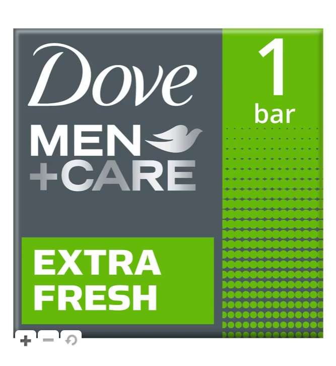 Dove Men+Care Body and Face Soap Bar Extra Fresh 90g - £1.50 Click & Collect