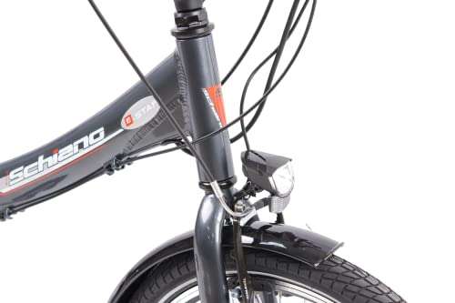 F.lli Schiano E-Star 20", Folding Electric Bike for Adults 250W Motor, Anthracite - £413.89 @ Amazon
