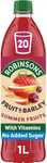 Robinsons Squash 1L Eg Summer Fruits, Orange , Peach - 3 for £3. Possibly less with S&S