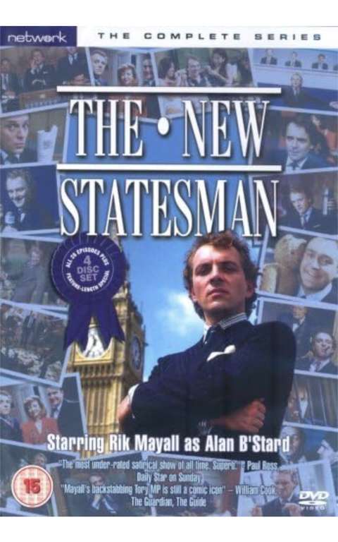 Used - The New Statesman series 1-4 DVD £6 with free click and collect @ CeX