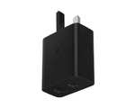 Samsung Galaxy Official 35W Duo Super Fast Power Adapter (without USB-C to C Data Cable), Black