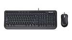 Microsoft Wired Desktop 600 Keyboard and Mouse Set, UK Layout - Black £17.99 @ Amazon